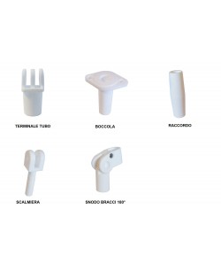 Accessori di ricambio per tendalini, per tubi Ø 22 mm